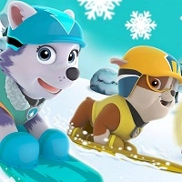 Paw Patrol Schneerutsche